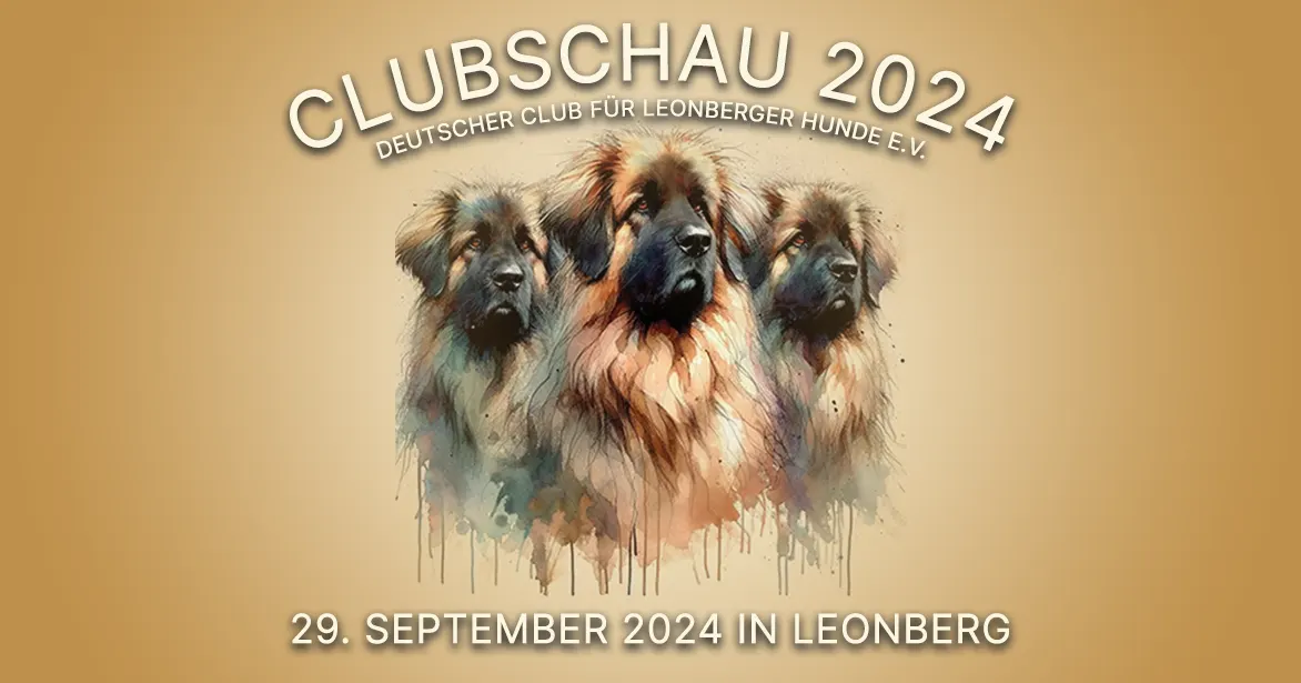 Einladung zur Clubschau 2024